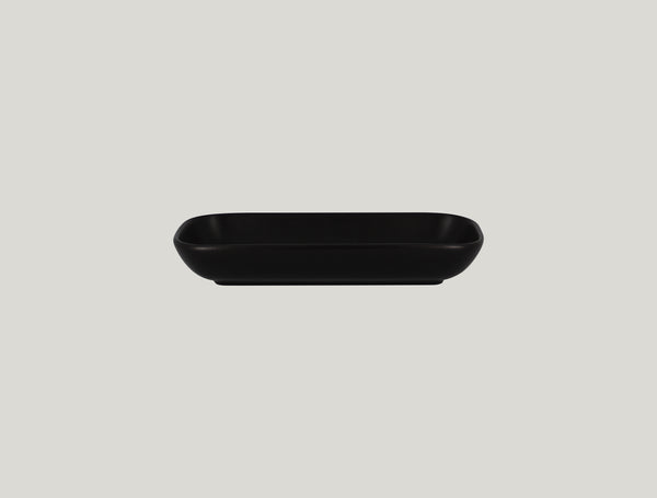 RECTANGULAR DISH, 8.65"L, 4.35"W, BLACK