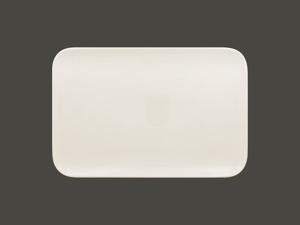 RECTANGULAR PLATE, 13"L, 8.65"W, IVORIS