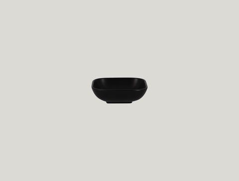 SQUARE DISH, 4.35"L, 4.35"W, BLACK_0