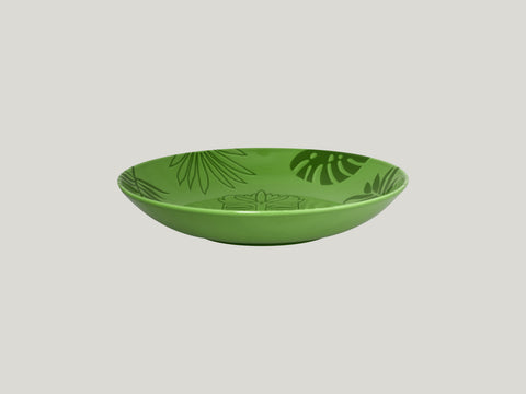 DEEP COUPE PLATE, 10.25"D, 40.6 OZ, GREEN_1