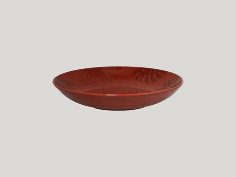 DEEP COUPE PLATE, 10.25"D, 40.6 OZ, RED_1