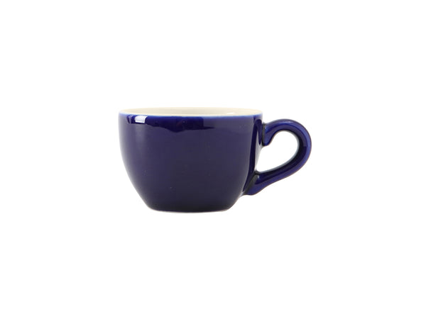 Tuxton Espresso Cup Cappuccino/Espresso 3 ½" x 2 ⅝" x 1 ¾" Cappuccino/Espresso Cobalt/Eggshell_0