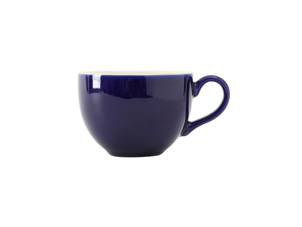 Tuxton Cappuccino Cup Cappuccino/Espresso 5 ⅜" x 4" x 2 ⅞" Cappuccino/Espresso Cobalt/Eggshell