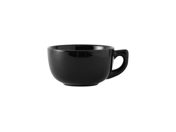 Tuxton Cappuccino Cup Cappuccino/Espresso 5 ¾" x 4 ⅝" x 2 ⅝" Cappuccino/Espresso Black