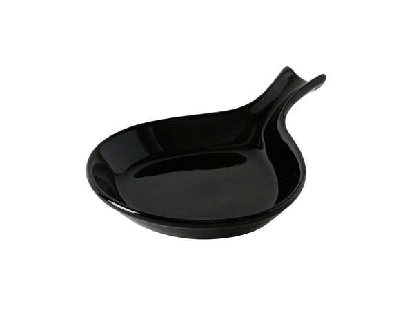 Tuxton Fry Pan Server - Black Serving Pieces 10" x 7 ¼" x 1 ⅛" Serving Pieces Black_0