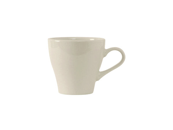 Tuxton Europa Cup  Cappuccino/Espresso 5 ⅜" x 4" x 3 ¾" Cappuccino/Espresso Eggshell_0