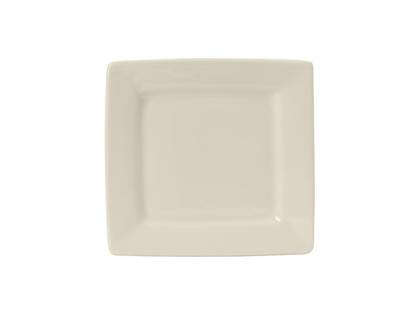 Tuxton Square Plate 6 ½" Eggshell