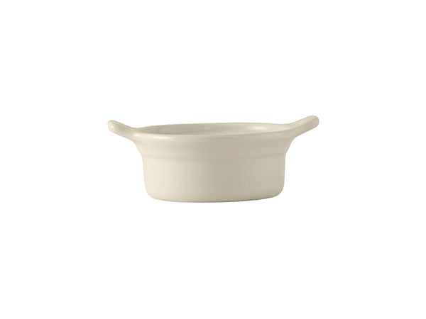 Tuxton Casserole with Lug Handles  Soup & Casseroles 6 ⅜" x 5" x 2 ⅜" Soup & Casseroles Eggshell_0