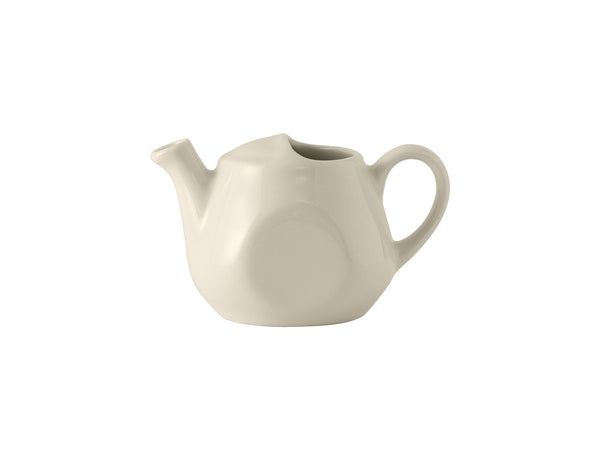 Tuxton Tea Pot Lidless 16 oz Eggshell