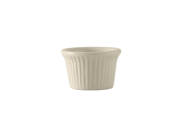 Tuxton Ramekin Fluted  Ramekin 2 ¼" x 1 ½" Ramekins Eggshell_0