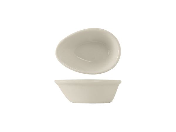 Tuxton Teardrop Ramekin  Ramekin 3 ¾" x 2 ⅝" x 1 ¼" Ramekins Eggshell_0