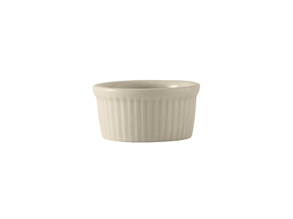 Tuxton Ramekin Fluted  Ramekin 3 ¼" x 1 ⅝" Ramekins Eggshell_0