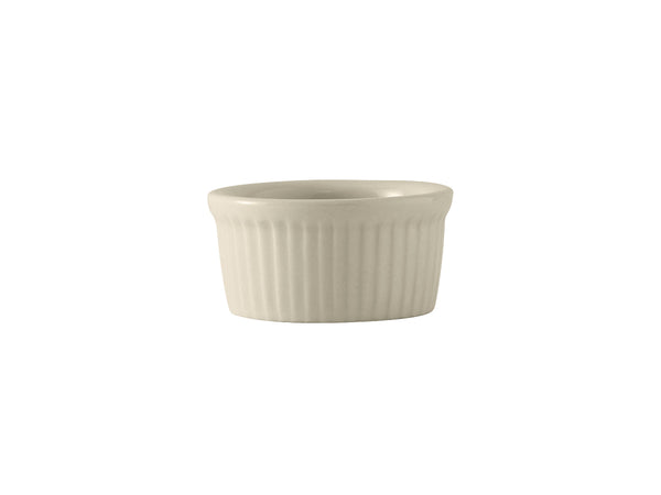 Tuxton Ramekin Fluted  Ramekin 3 ½" x 1 ⅝" Ramekins Eggshell_0