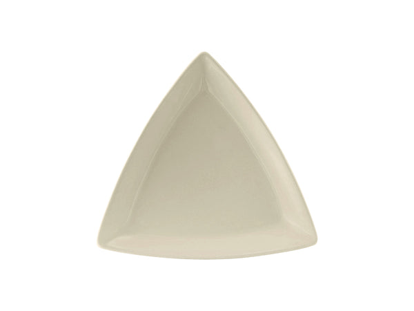 Tuxton Triangle Plate 7 ¼" Triangles Eggshell_0