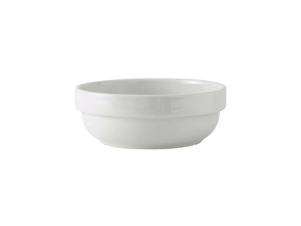 Tuxton Stackable Salad Bowl 29 oz 6 ⅝" Porcelain White