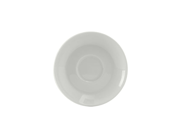 Tuxton Espresso Saucer 4 ⅝" Porcelain White
