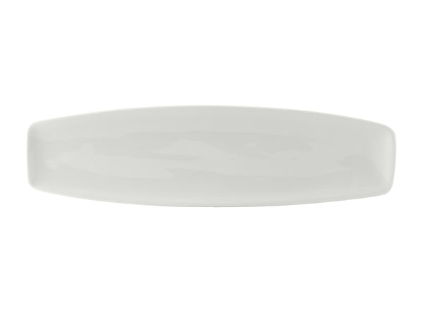 Tuxton Rectangle Plate 14" x 4" Porcelain White
