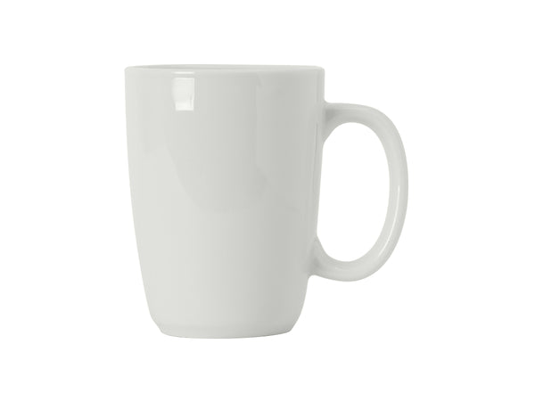 Tuxton Newport Mug Mug 4 ⅞" x 3 ½" x 4 ⅝" Mugs Porcelain White_0