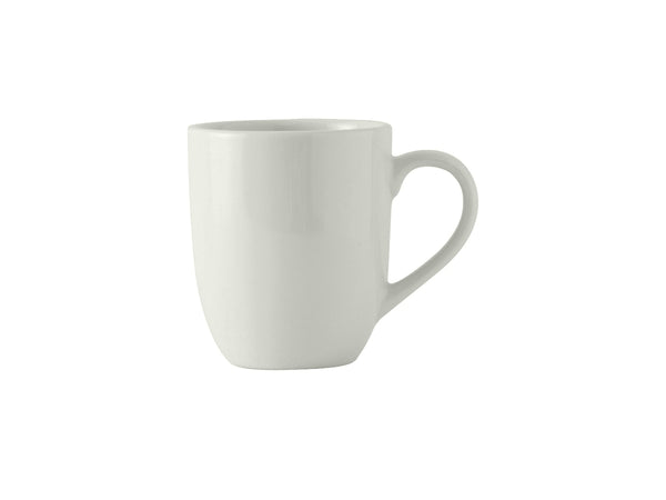 Tuxton Milano Mug Mug 5 ¼" x 3 ¾" x 4 ⅜" Mugs Porcelain White_0