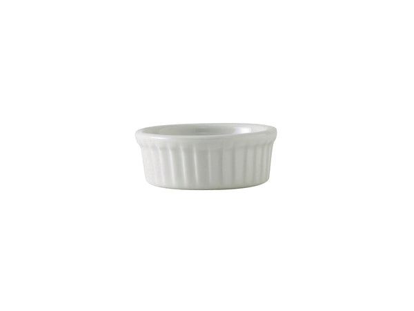 Tuxton Ramekin Fluted Ramekin 2 ⅝" x 1" Ramekins Porcelain White_0