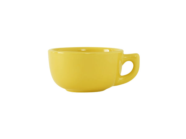 Tuxton Cappuccino Cup - Saffron Cappuccino/Espresso 5 ¾" x 4 ⅝" x 2 ⅝" Cappuccino/Espresso Saffron_0