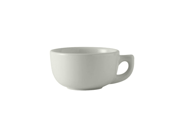 Tuxton Cappuccino Cup Cappuccino/Espresso 5 ¾" x 4 ⅝" x 2 ⅝" Cappuccino/Espresso White