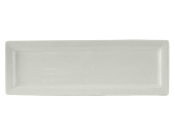 Tuxton Rectangle Plate 16" x 5 ½" Rectangles White_0