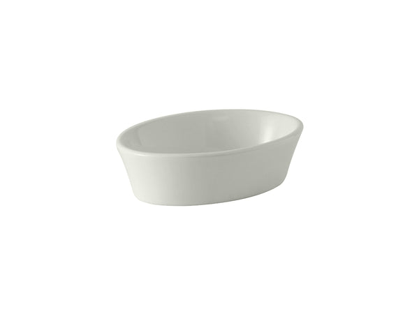 Tuxton Oval Baker 7 oz White