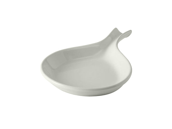 Tuxton Fry Pan Server Serving Pieces 10" x 7 ¼" x 1 ⅛" Serving Pieces White_0