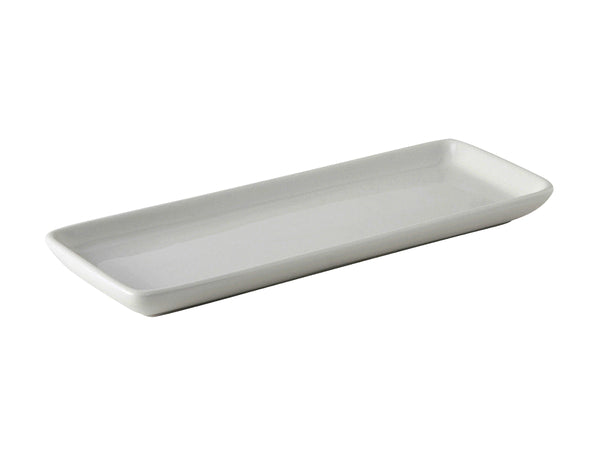 Tuxton Rectangle Plate 13 ½" x 5" Rectangles White_0