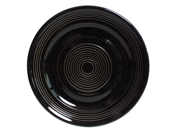 Tuxton Plate Plate 10 ½" Concentrix Black