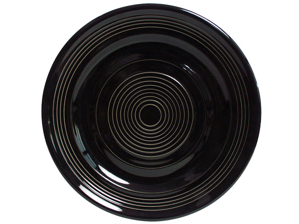 Tuxton Plate Plate 12" Concentrix Black