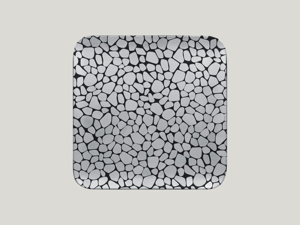 SQUARE PLATE, 10.65"L, 10.65"W, SILVER_0