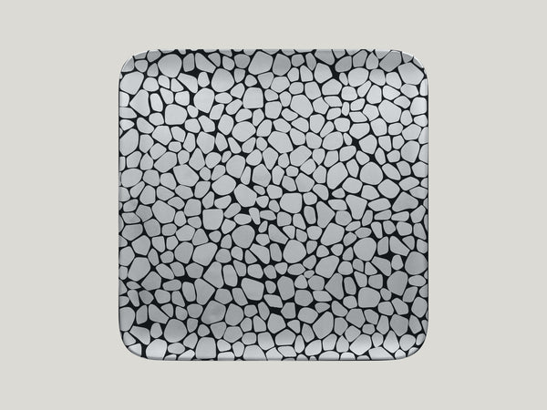 SQUARE PLATE, 11.8"L, 11.8"W, SILVER_0