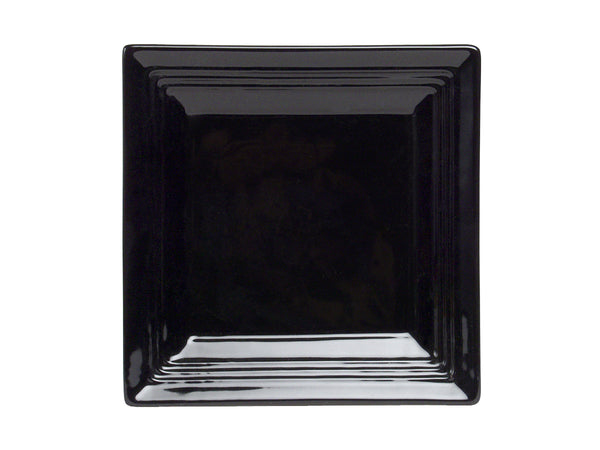 Tuxton Square Plate 8 ½" Black