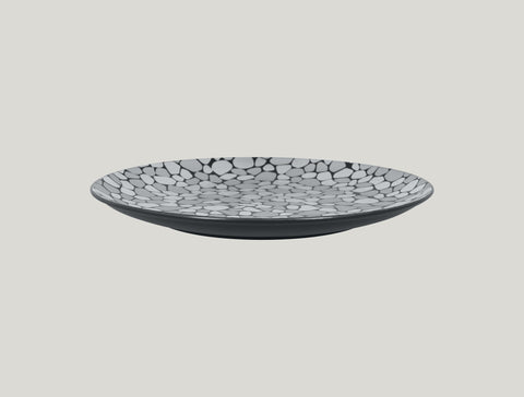 FLAT COUPE PLATE, 12.2"D, SILVER_1