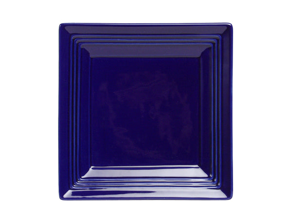 Tuxton Square Plate 8 ½" x 8 ½" Concentrix Cobalt_0