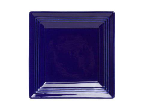 Tuxton Square Plate 8 ½" Concentrix Cobalt