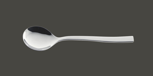 BOUILLON SPOON, 6.95"L, PLAIN, 18/10 SS_0