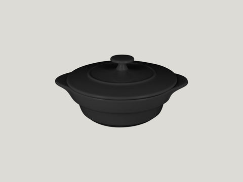 ROUND COCOTTE & LID, 6.3"D, 3.15"H, 15.8 OZ, VOLCANO_0