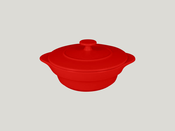 ROUND COCOTTE & LID, 6.3"D, 3.15"H, 15.8 OZ, EMBER_0