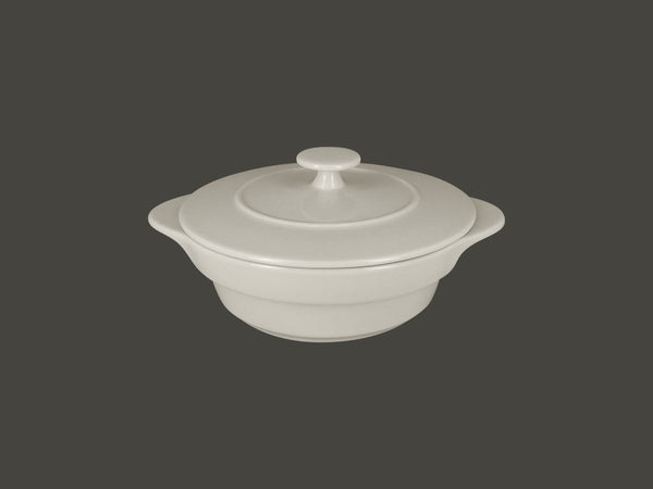 ROUND COCOTTE & LID, 6.3"D, 3.15"H, 15.8 OZ, SAND_0