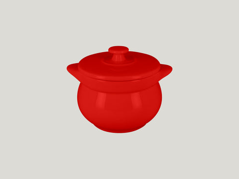 ROUND SOUP TUREEN & LID, 4.15"D, 4.15"H, 15.2 OZ, EMBER_0