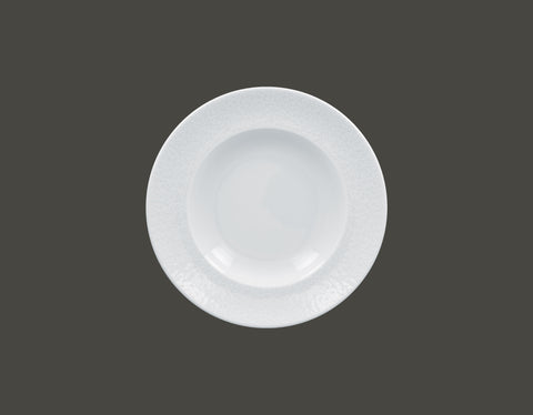 ROUND DEEP PLATE, 9.45"D, 24.7 OZ, IVORIS_1