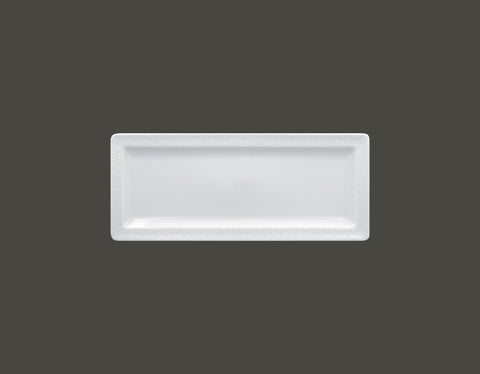 RECTANGULAR FLAT PLATE, 11.4"L, 4.7"W, IVORIS_1