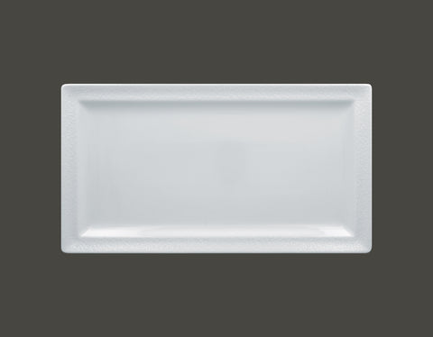 RECTANGULAR FLAT PLATE, 14.95"L, 8.25"W, IVORIS_8