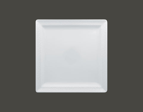 SQUARE FLAT PLATE, 10.65"L, 10.65"W, IVORIS_1