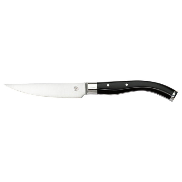 STEAK KNIFE POM HANDLE - BLACK_0