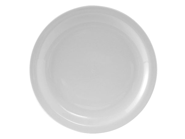 Tuxton Plate Plate 10 ½" Colorado Porcelain White Narrow Rim