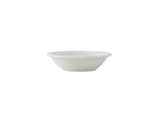 Tuxton Fruit Dish Narrow Rim Fruit Bowl 4 ¾" x 1 ⅜" Alaska & Colorado Porcelain White Narrow Rim_0